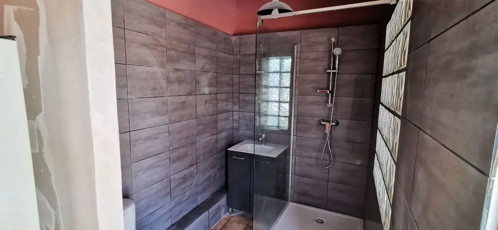 Douche à l'italienne posée par la Sarl Morizot