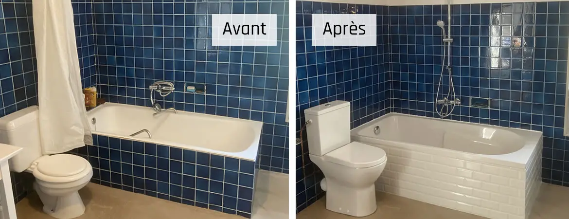 Travaux sanitaires réalisés par le plombier Morizot