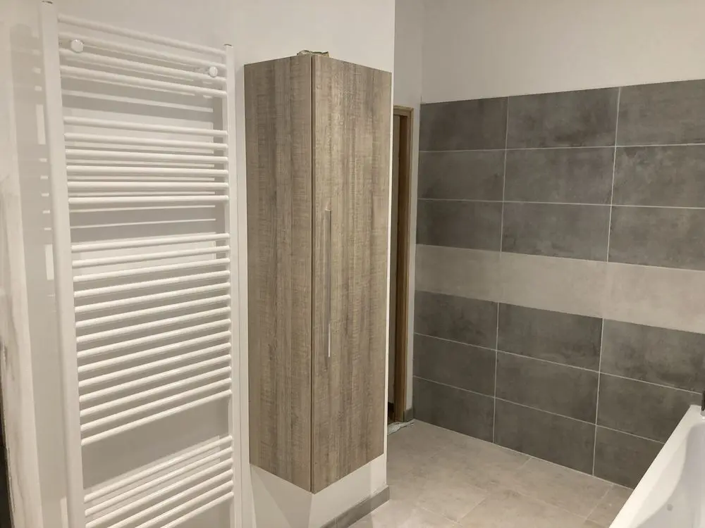 Nouvelle salle de bains installée par la Sarl Morizot
